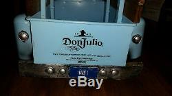Don Julio Tequila Metal Display Truck Man Cave 1942 Blue Agave Steel Replica