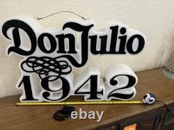 Don Julio Tequila Promo Lighted Bar Sign 30x21x5