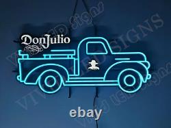 Don Julio Tequila Truck 30 Vivid LED Neon Sign Light Lamp Decor With Dimmer XL