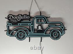 Don Julio Tequila Truck Vivid LED Neon Sign Light Lamp Decor With Dimmer XL 30