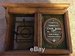 Don Julio Tequila Wood Chest w Swing Very Cool