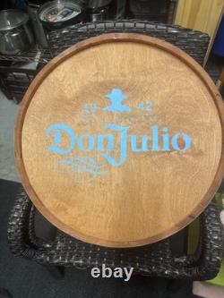 Don Julio Tequila Wooden Barrel Top (Wall Hanger) 20 heavy