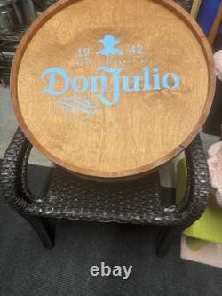 Don Julio Tequila Wooden Barrel Top (Wall Hanger) 20 heavy