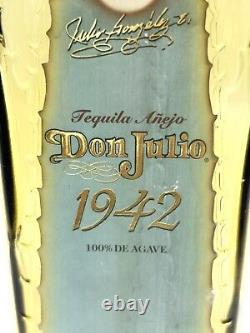 Don julio 1942 tequila 750ml empty bottle. Without stopper