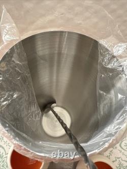 Dos Hombres tequila 4 Ceramic shot glass set Pitcher Mule Donkey Strainer Shots