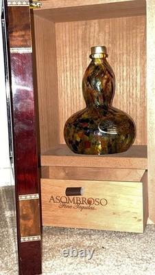 EMPTY Asombroso Vintage Extra Añejo Tequila Rare Reserve with display box
