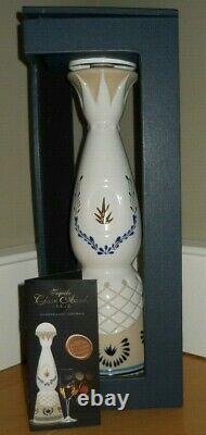 EMPTY Clase Azul ANEJO Tequila Bottle and Box with pitted Cap