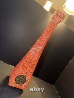 EMPTY Custom Bedazzled Gran Coramino Tequila Bottle Rhinestone Bling Bar Decor