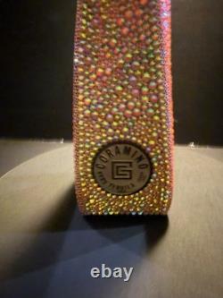 EMPTY Custom Bedazzled Gran Coramino Tequila Bottle Rhinestone Bling Bar Decor
