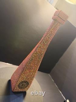 EMPTY Custom Bedazzled Gran Coramino Tequila Bottle Rhinestone Bling Bar Decor
