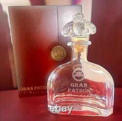 EMPTY Gran Patron Burdeos Empty BOTTLE W Box Collectible, 750 ML