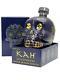 Empty Kah Los Ultimos Dias Blanco Tequila, 24 Kt Hand Painted. Limited Edition