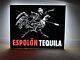 Espolon Tequila Skeleton Skull On Chicken Led Bar Man Cave Garage Lighted Sign
