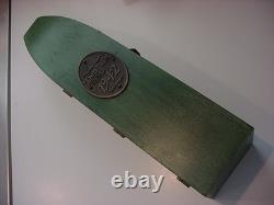 EXCELENTE¡ COFFIN Don Julio 1942 Blue Label Wooden Box Tequila w Bottle Empty