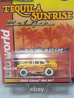 EXCLUSIVE Autoworld Xtraction Ultra G TEQUILA SUNRISE'55 Chevy Bel Air Slot