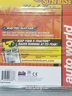 EXCLUSIVE Autoworld Xtraction Ultra G TEQUILA SUNRISE'55 Chevy Bel Air Slot