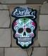 Exotico Tequila Led Skull Sign 23 X 14 Untested