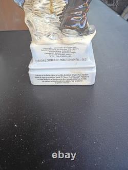 El Charro Gran Reserva Tequila Set with6 Gls 18k Gold Trim Empty In Wood Case