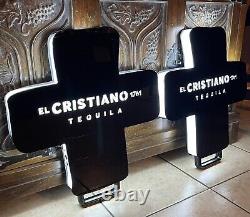 El Cristiano 1761 Led Bar Signs Man Cave Garage Lights Tequila