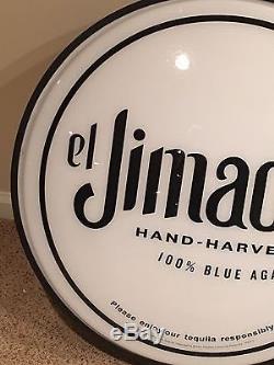 El Jimador Tequila Double Sided Bar Light SignWall Mount26 DiameterMan Cave