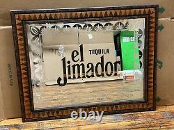El Jimador Tequila Etched Mirror Imported by Brown Forman 29 x 23 Size
