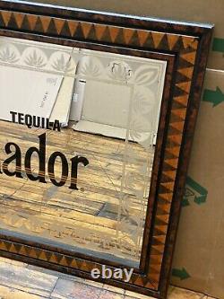 El Jimador Tequila Etched Mirror Imported by Brown Forman 29 x 23 Size