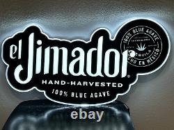 El Jimador Tequila Led Sign Bar Light Man Cave Display 100% Blue Agave