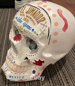 El Jimador Tequila Sugar Skull Display Liquor Store Bar Man Cave Nice Decor RARE