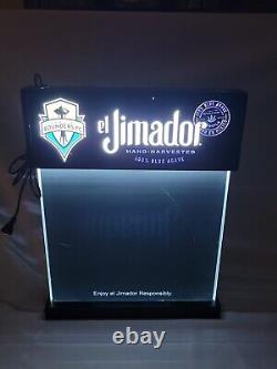 El Jimador Tequila/seattle Sounders Led/neon Sign Bar Light Display