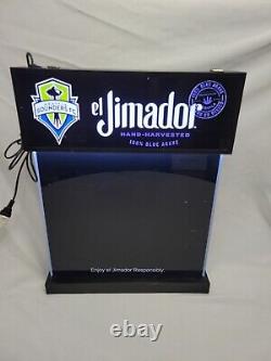 El Jimador Tequila/seattle Sounders Led/neon Sign Bar Light Display