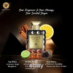 Elusive TEQUILA Pour Homme Eau De Parfum for Men Spicy Woody Citrus Fragrance