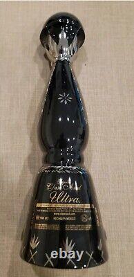 Empty Clase Azul Ultra Top Shelf Tequila Clase Azul ULTRA Extra Anejo Bottle