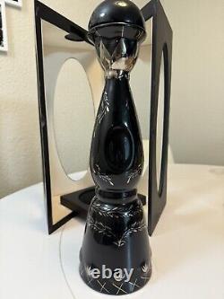 Empty Clase Azul Ultra Ultral Top Shelf Tequila Bottle Black 750 ML