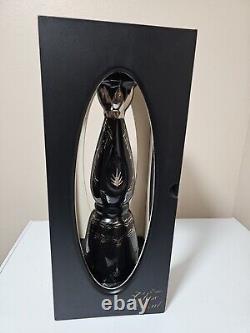 Empty Clase Azul Ultra Ultral Top Shelf Tequila Bottle Black 750 ML WITH Box