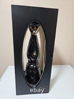 Empty Clase Azul Ultra Ultral Top Shelf Tequila Bottle Black 750 ML WITH Box