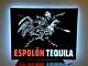Espolon Tequila Led Bar Sign Man Cave Garae Decor Chicken Skull Lighted Sign New