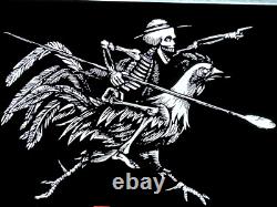 Espolon Tequila Led Bar Sign Man Cave Garae Decor Chicken Skull Lighted Sign New