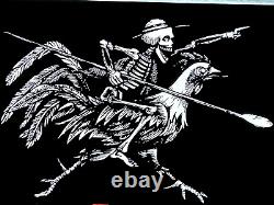 Espolon Tequila Led Bar Sign Man Cave Garae Decor Chicken Skull Lighted Sign New