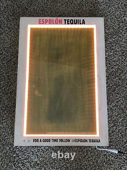 Espolon Tequila Led Color Changing Menu Board With Remote Light Motion Sign New