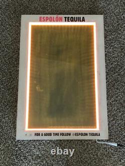 Espolon Tequila Led Color Changing Menu Board With Remote Light Motion Sign New