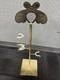 Exclusive Patron Tequila Metal Bottle Display Stand Gold 28 Tall New In Box
