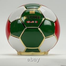 FIFA World Cup 2026 Mexico Soccer Ball Empty Bottle Score Tequila Futbol Pelota