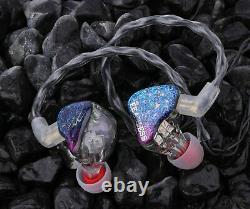 Fearless Audio Tequila 1DD+6BA Hybrid Driver Starry Faceplate in-Ear Earphone