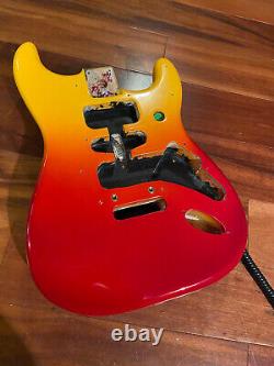 Fender Player Plus Strat Stratocaster Tequila Sunrise Alder Body 2 Point 4.5 lbs