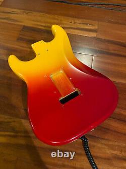 Fender Player Plus Strat Stratocaster Tequila Sunrise Alder Body 2 Point 4.5 lbs