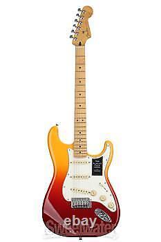 Fender Player Plus Stratocaster Electric Guitar Tequila Sunrise with Maple