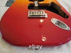 Fender Player Plus Stratocaster MIM Body withHardware Tequila Sunrise. Excellent