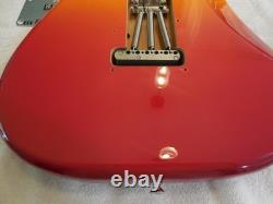 Fender Player Plus Stratocaster MIM Body withHardware Tequila Sunrise. Excellent