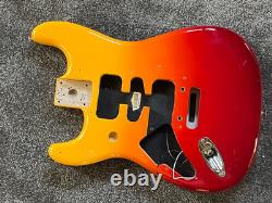 Fender Player Plus Stratocaster lefty guitar body tequila sunrisem left handed