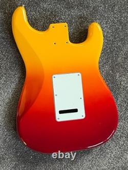 Fender Player Plus Stratocaster lefty guitar body tequila sunrisem left handed
